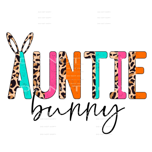 auntie bunny #4489 Sublimation transfers - Heat Transfer