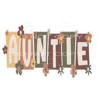 Auntie retro # 6615 Sublimation transfers - Heat Transfer
