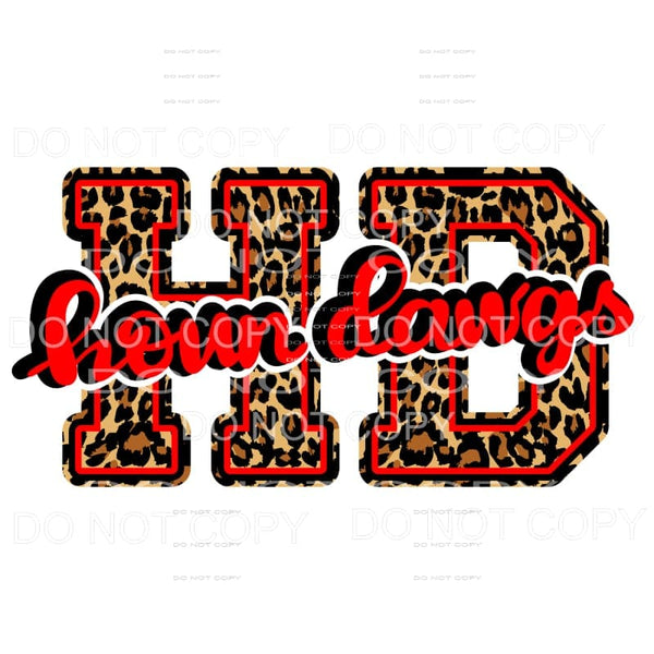 Aurora Houn Dawgs #7 Sublimation transfers - Heat Transfer