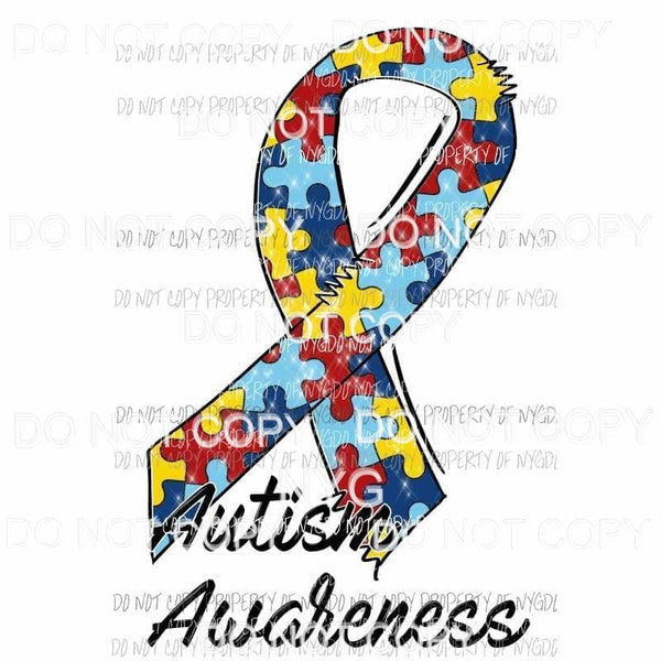 Autism Awareness # 2 Sublimation transfers Heat Transfer