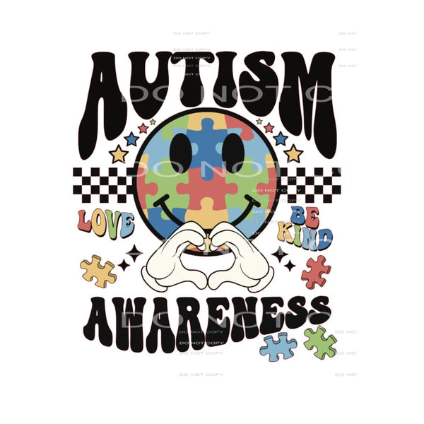 Autism Awareness #4287 Sublimation transfers - Heat Transfer