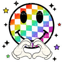 Autism Smiley #4288 Sublimation transfers - Heat Transfer