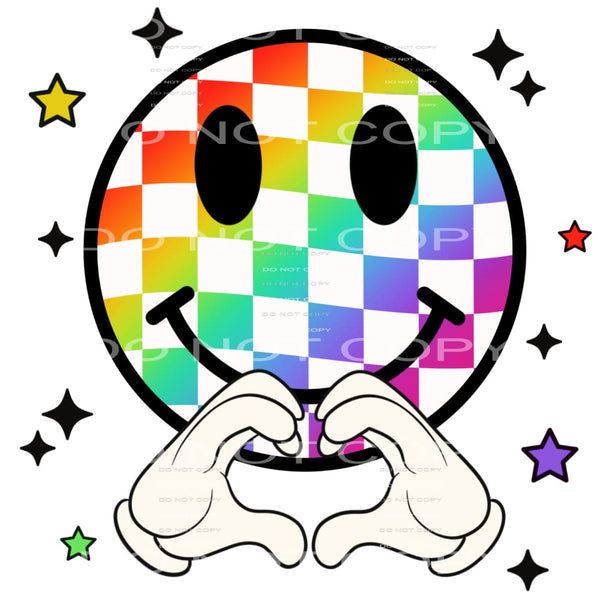 Autism Smiley #4288 Sublimation transfers - Heat Transfer