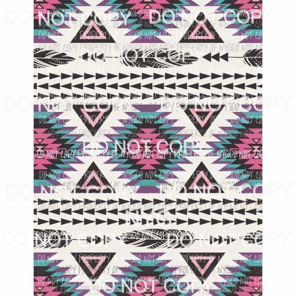 Aztec Design Sheet #2 Sublimation transfers 13 x 9 inches Heat Transfer