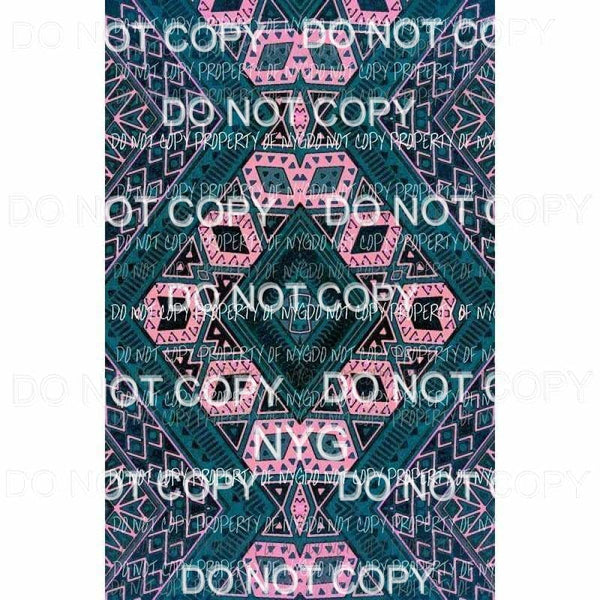 Aztec Design Sheet #4 Sublimation transfers 13 x 9 inches Heat Transfer