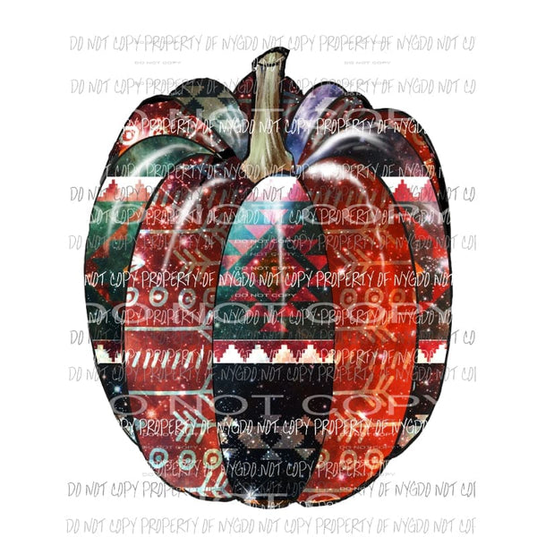 aztec pumpkin # 31 Sublimation transfers Heat Transfer