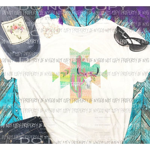Aztec watercolor 1 Sublimation transfers Heat Transfer