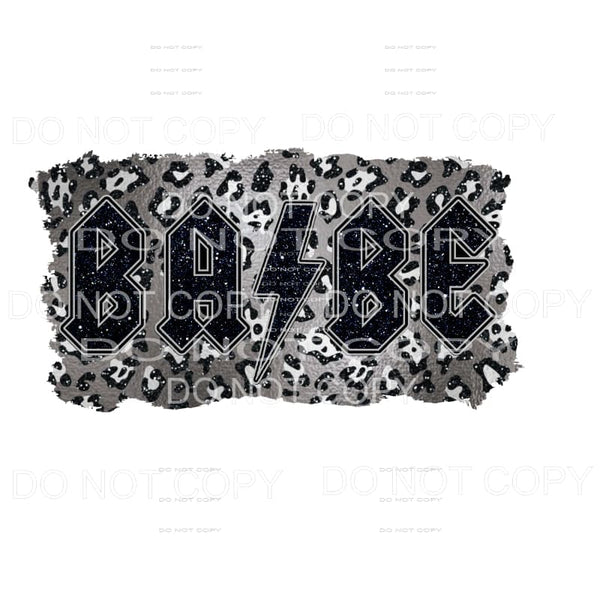 BABE LEOPARD # 2 Sublimation transfer - Heat Transfer