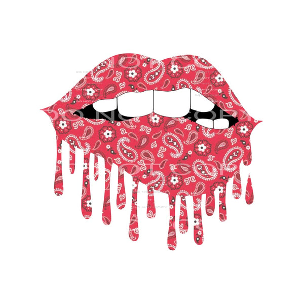 Bandana Lips # 12030 Sublimation transfers - Heat Transfer