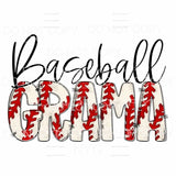 Baseball Mama - Mimi - Mom - Nana other names in drop down 