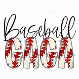 Baseball Mama - Mimi - Mom - Nana other names in drop down 