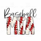 Baseball Mama - Mimi - Mom - Nana other names in drop down 
