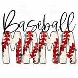Baseball Mama - Mimi - Mom - Nana other names in drop down 