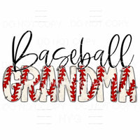 Baseball Mama - Mimi - Mom - Nana other names in drop down 