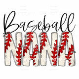 Baseball Mama - Mimi - Mom - Nana other names in drop down 