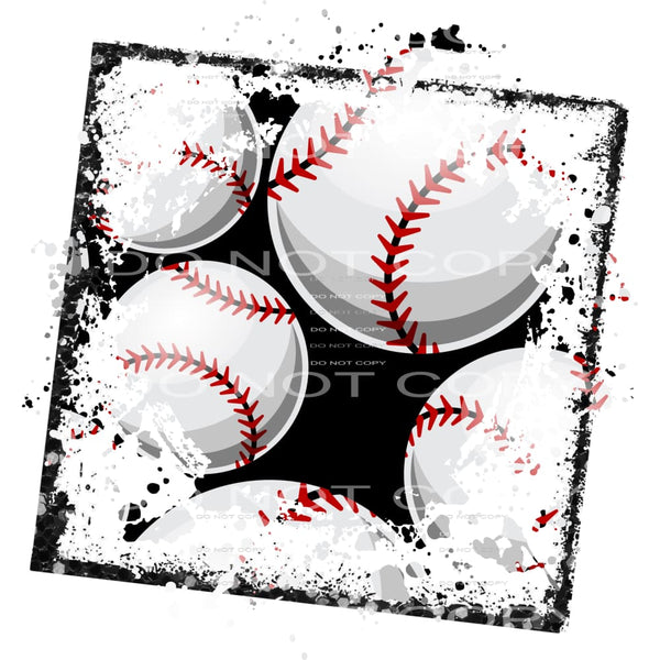 baseball #6597 Sublimation transfers - Heat Transfer