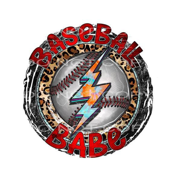 baseball babe #7610 Sublimation transfers - Heat Transfer
