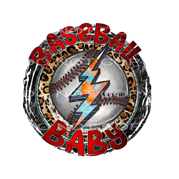 baseball baby #7611 Sublimation transfers - Heat Transfer