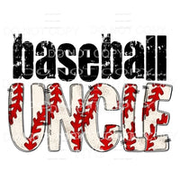 BASEBALL DAD - grandpa - pop pop brother uncle etc in drop 