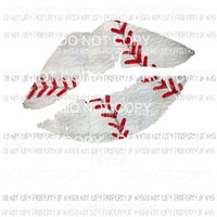 Baseball Lips #4 Sublimation transfers Heat Transfer