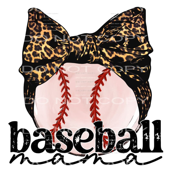baseball mama #4635 Sublimation transfers - Heat Transfer