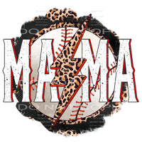 baseball mama #4889 Sublimation transfers - Heat Transfer