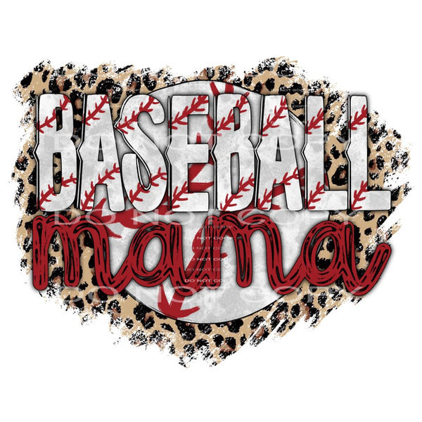 baseball mama #6967 Sublimation transfers - Heat Transfer
