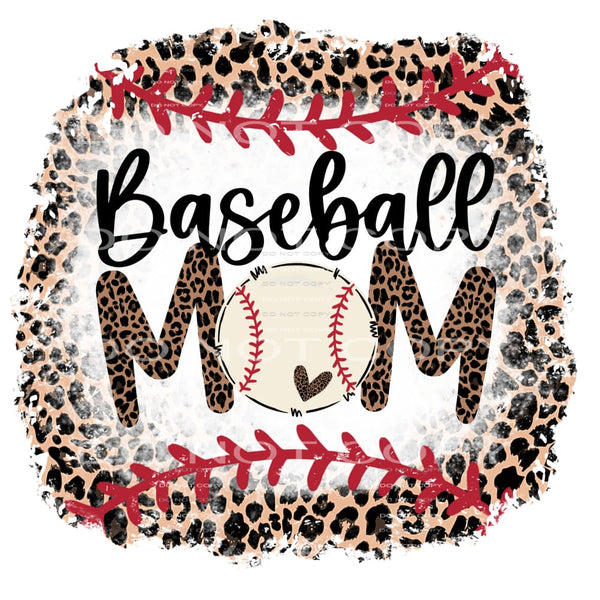 baseball mom #6329 Sublimation transfers - Heat Transfer