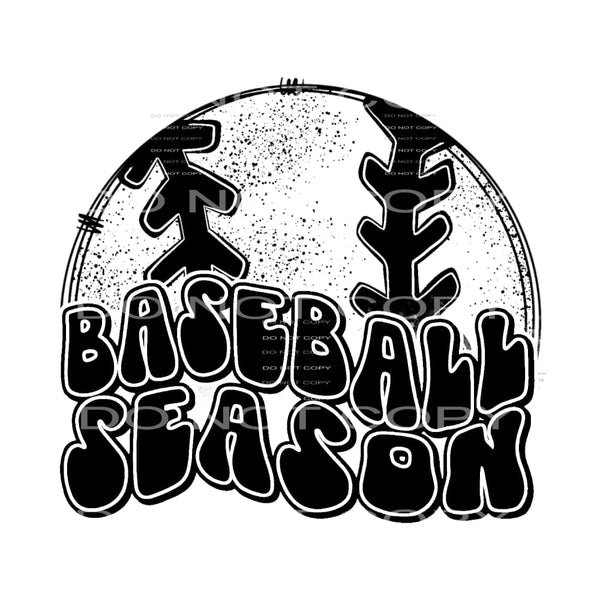 baseball season #4238 Sublimation transfers - Heat Transfer