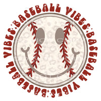 baseball vibes #4675 Sublimation transfers - Heat Transfer