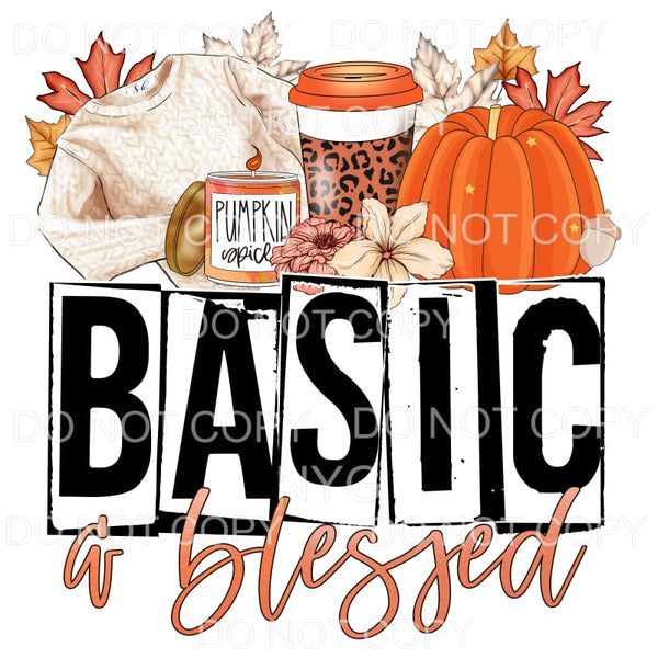 Basic And Blessed Sweater Leopard Cup Pumpkin Spice Candle 