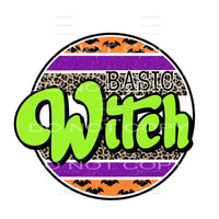 basic witch #7551 Sublimation transfers - Heat Transfer