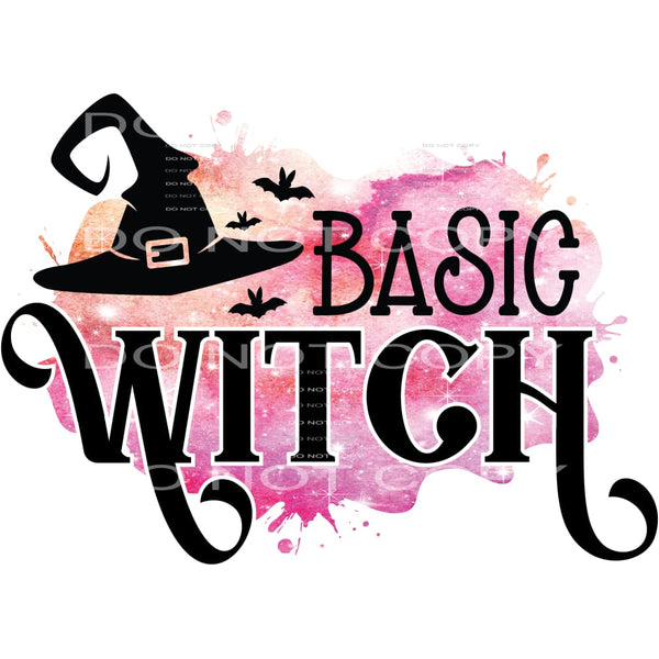 basic witch #7552 Sublimation transfers - Heat Transfer