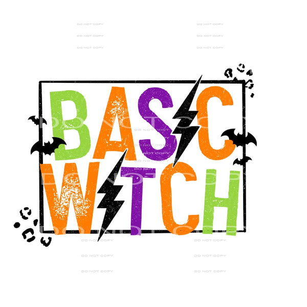 basic witch #8302 Sublimation transfers - Heat Transfer