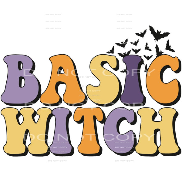 basic witch #8511 Sublimation transfers - Heat Transfer