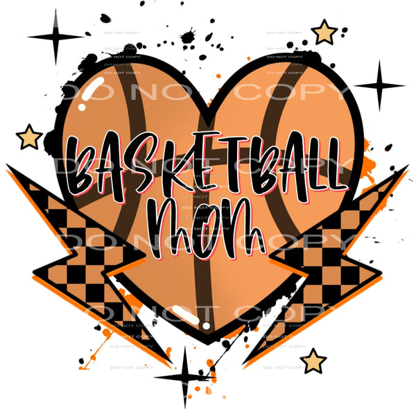 Basketball #4263 Sublimation transfers - Heat Transfer