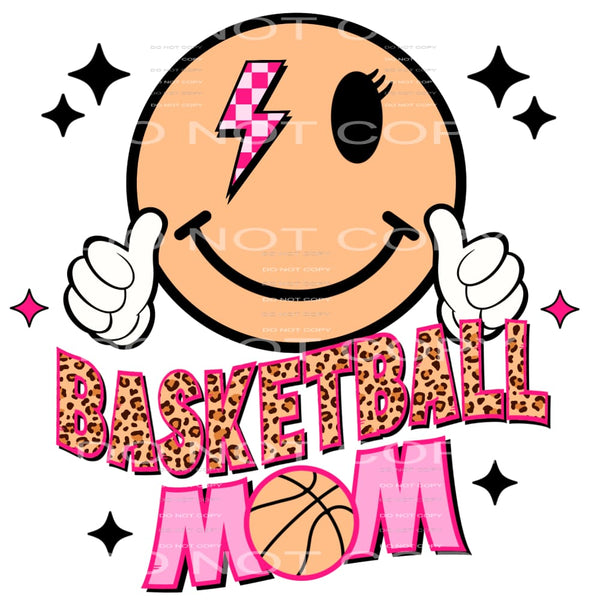 Basketball Mom #4332 Sublimation transfers - Heat Transfer