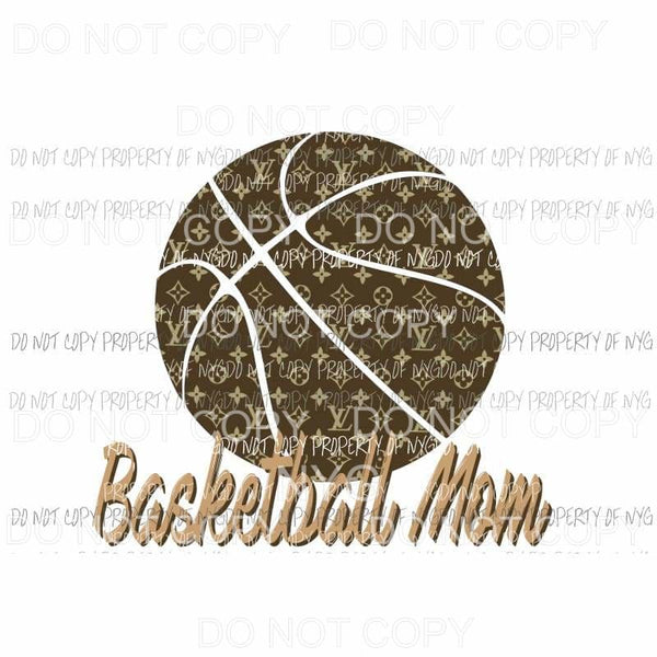 Basketball Mom LV louis vuitton Sublimation transfers Heat Transfer