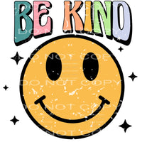 Be Kind #4343 Sublimation transfers - Heat Transfer Graphic