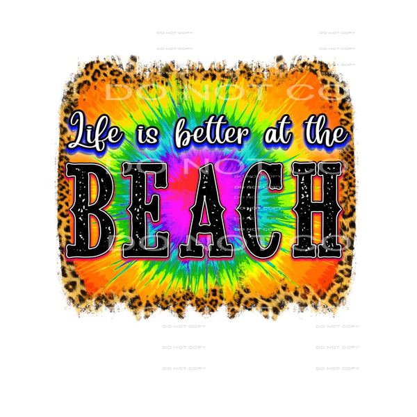 beach #4092 Sublimation transfers - Heat Transfer