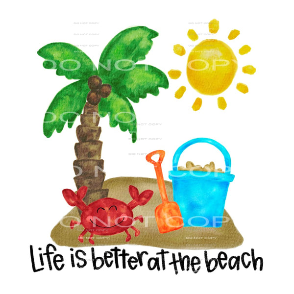 beach #4904 Sublimation transfers - Heat Transfer