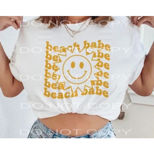 beach babe #5029 Sublimation transfers - Heat Transfer