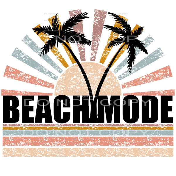 beach mode #6528 Sublimation transfers - Heat Transfer
