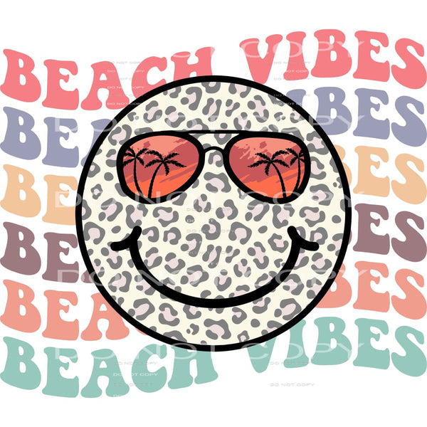 Beach Vibes #4507 Sublimation transfers - Heat Transfer