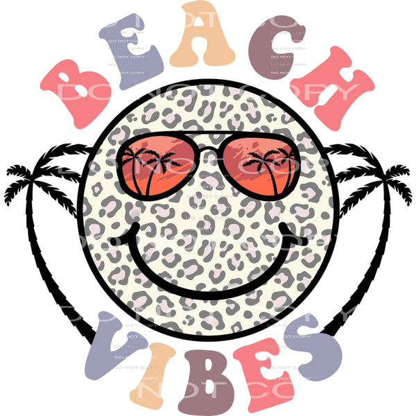 Beach Vibes #4548 Sublimation transfers - Heat Transfer