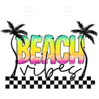 beach vibes #7138 Sublimation transfers - Heat Transfer