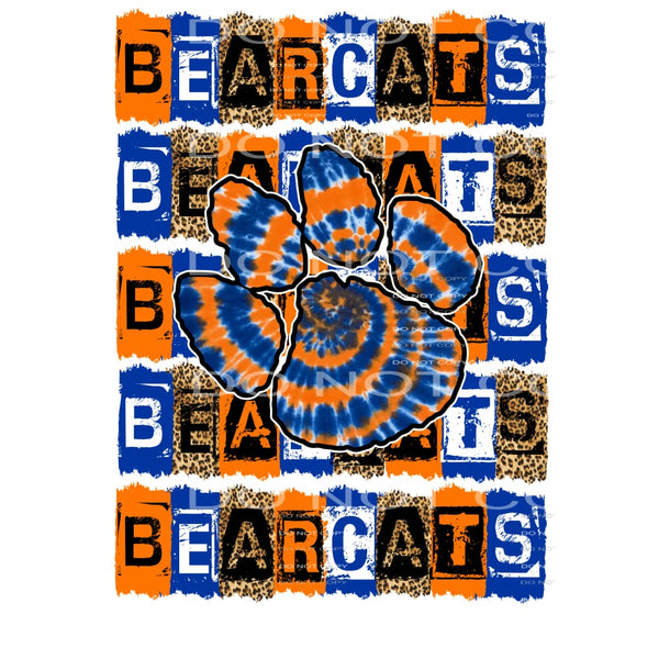 Bearcats # 111209 Sublimation transfers - Heat Transfer