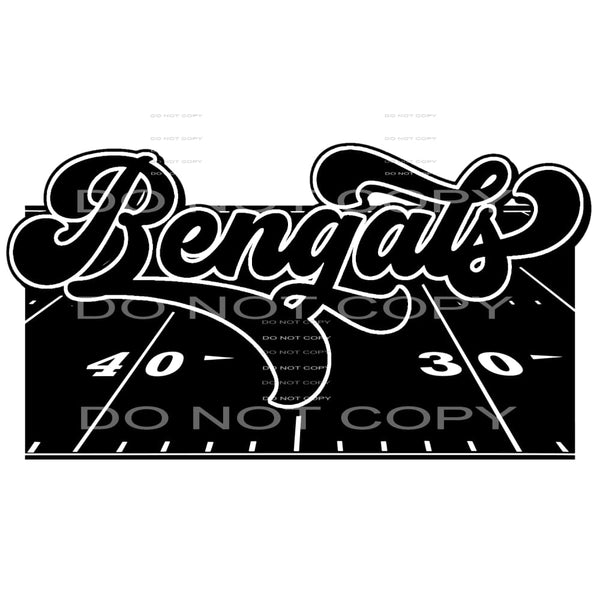 bengals #4089 Sublimation transfers - Heat Transfer