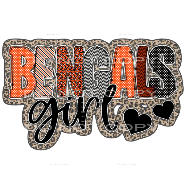 bengals Girl # 8856 Sublimation transfers - Heat Transfer