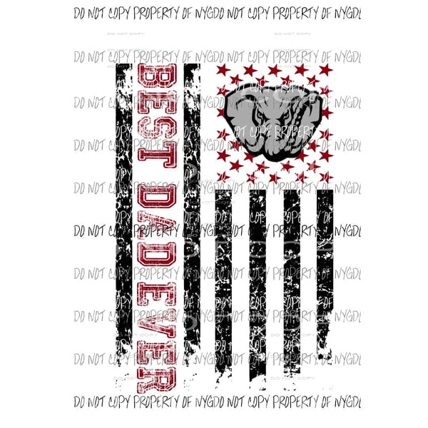 Best Dad ever - grandpa - pop pop ALABAMA 1etc in drop down menu sublimation transfer Heat Transfer